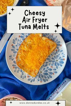 air fryer tuna melt sandwich on plate. Air Fryer Recipes Sandwiches, Air Fryer Tuna Melt, Air Fryer Tuna, Tiger Bread, Tuna Melt Sandwich, Tuna Melt Recipe, Lunch Easy