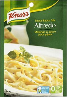 knor pasta sauce mix alfredo