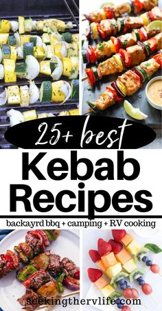 the best kebab recipes for camping and rv cooking