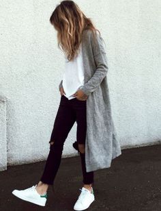 The Fashion Lift, White Sneakers Outfit, Legging Outfits, Lazy Day Outfits, Looks Street Style, Winter Trends