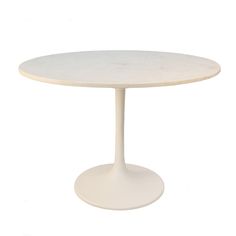 an image of a white table on a white background that looks like it is made out of marble