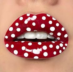 Lip Artwork, Pop Art Lips, Lip Art Makeup, Lipstick Designs, Beautiful Lipstick, Nice Lips, Valentines Makeup, Glow Nails