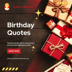 birthday quotes for someone who wants to surprise in their special occasion and give them the gift they want