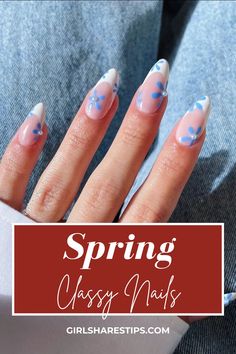 Elevate your style this season with 60+ classy spring nails designs! From March, April, to May—including Easter—these ideas combine simplicity with elegance. Explore color trends like red, pink, yellow, blue, green, alongside glittery cherry blossoms or daisy patterns on long and short nails. Perfect for all occasions: work meetings to birthday parties! Embrace minimalist looks in acrylics or gels featuring French tips that are both easy and stylish—your go-to guide for every event this spring!