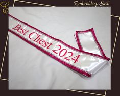 Custom Embroidery Sash  🅔 Silky single faced high-quality satin ribbon. Make it your own with your text.  🅔 Personalized your perfect embroidered sash for your bachelorette parties, bridal showers, birthday parties, graduation, beauty pageants, or any special event. 🅔 It is sure a wonderful gift or surprise for someone you love the most. Perfect for Gifting, wedding gift or just any other special night or that special evening, your beautiful occasion is sure to please.   Product Details  🅔 M Lace Sash, Custom Sash, Bridesmaid Sash, Wedding Sash Belt, Simple Face, Wedding Belts, Personalized Embroidery, Custom Bridal, Embroidery Lace