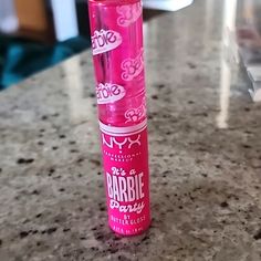 Brand New, Never Opened Or Swatched! Limited Edition Barbie Nyx Lip Butter Gloss. Questions? Leave A Comment Below! Nyx Lip Butter, Nyx Barbie, Mcbling Makeup, Luna Aesthetic, Limited Edition Barbie, Fun Beauty Products, Macaron Lip Balm, Lip Injection Extreme, Lip Jelly