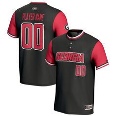 Represent your favorite Georgia Bulldogs player with this  NIL Pick-A-Player Lightweight Softball Jersey from GameDay Greats. The jersey will be customized with the name and number picked from the Name, Image and Likeness roster. It is made of pure polyester with sublimated graphics and features a unique Georgia Bulldogs design that is perfect for game day. Softball Jerseys, Sports Uniforms, Georgia Bulldogs, Softball, Breathable Fabric, Fun Sports, Bulldog, Georgia, Inside Out