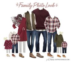 an image of family photo look with clothes