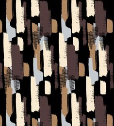 a black and brown abstract pattern with white stripes