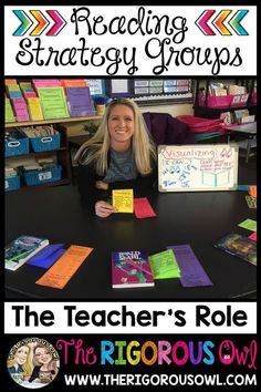 the teacher's role is to teach students how to use sticky notes in their classroom