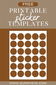 free circle templates printable Free Label Templates, Doors Repurposed