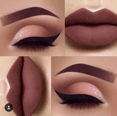 Rouge Makeup, Bentuk Alis, Ideas Nails, Makeup Goals, Gorgeous Makeup, Love Makeup, Eyeshadow Looks