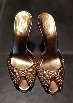 ad eBay - GUCCI Sandals Mule Gold Women Size 36.5/US6.5 Preowned Authentic From Japan - Buy Now, click the link (eBay) Gucci Sandals, Women Sandals, Clothing Women, Vintage Gucci, Mule, Women's Shoes Sandals, Rocker, Buy Now, Womens Sandals