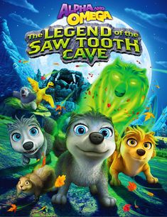 the legend of the saw - tooth cave poster for disney's upcoming animated movie