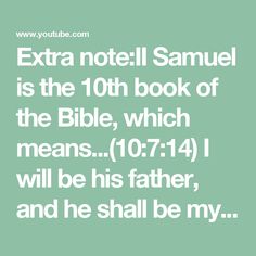 the bible verse is written in white on a green background