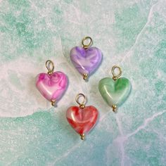 Wear a different color heart on your earring every day. You can easily change the pendant of this gold earring.


Size: Earring 20 mm. Heart approx. 17 x 22 mm.
Plastic with stainless steel. Earrings Ear, Colorful Heart, Ear Studs, Mix Match, Handmade Earrings, Different Colors, Gold Earrings, Marble, Stainless Steel