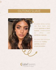 Maquiagem ideal para a cartela Outono Suave / Outono Opaco Classic Essence, Theatrical Romantic, Personal Color, Cold Weather, Essence, Makeup, Hair, Beauty