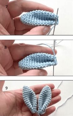 instructions to crochet an ornament for a butterfly - shaped brooch