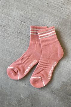 Girlfriend Socks - Proper Girlfriend Socks, Boyfriend Socks, Salmon Avocado, Crew Sock, The Girlfriends, Club Dress, Crew Cuts, Sport Socks, Dress Code