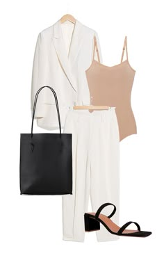 Minimalist Moda, Mode Inspo, Women's Handbags, Looks Style, Luxury Vintage, Polyvore Outfits, Spring Summer Outfits, Elegant Outfit, Minimalist Outfit