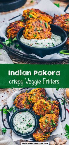 Chickpea Flour Fritters, Vegan Potato Fritters, Vegan Vegetable Fritters, Rice Pakora Recipe, Baked Veggie Fritters, Chickpea Fritters Vegan, Pakora Recipe Vegetable, International Vegan Recipes, Easy Pakora Recipe