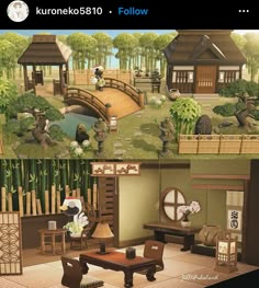 Animal Crossing Gazebo Ideas, Acnh Gazebo, Animal Crossing Japanese Town, Acnh Zen Garden, Japanese House Exterior, Acnh Japanese, Acnh Hhp, Japanese Town, Happy Home Paradise