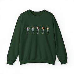 Cute Golf Sweatshirt for Women Golf Sweater Gift for Golfer Woman Golf Gift for Women Happiest on the Course Golf Shirt Golf Crewneck - Etsy Casual Tops For Golf In Fall, Green Crew Neck Top For Golf, Sporty Crew Neck Sweatshirt For Golf, Sporty Crew Neck Golf Sweatshirt, Casual Golf Sweatshirt With Crew Neck, Cotton Long Sleeve Golf Sweatshirt, Golf Sweaters, Gifts For Golfers, Sweater Gift