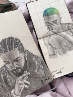 drake frank ocean drawing sketch sketchbook ideas layout art style blonde Drake Drawing Pencil, Sparkle Sketch, Book Art Drawing Sketchbook Pages, Frank Ocean Drawing, Rapper Drawings, Ocean Drawing, Pink Canvas Art, Gcse Art Sketchbook, Indie Drawings