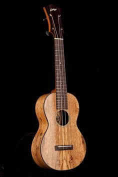 the ukulele is made out of wood