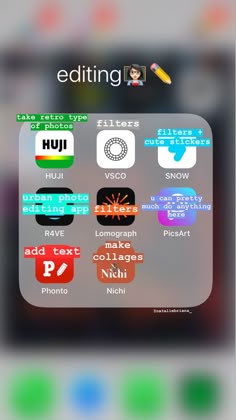 an iphone screen with the text editing app on it