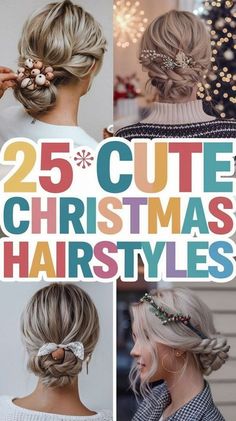 #ChristmasHairstyle #HolidayHair #FestiveHair #WinterHair #ChristmasPartyHair #HolidayPartyLook #ChristmasBeauty #HolidayGlam #ChristmasHairInspo #WinterHairstyles #HolidayHairIdeas #ChristmasHairGoals #FestiveHairInspiration #WinterHairTrends #ChristmasHairTutorials #HolidayHairStyles #ChristmasHairGoals #WinterHairInspo Cute Christmas Hairstyles For Kids, Holiday Hair Styles, Straight Hair Looks, Christmas Party Hair, Cute Christmas Hairstyles, Quick Styles, Curly And Straight Hair, Holiday Party Hair, Diy Updo