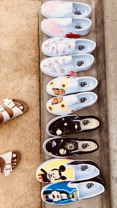 Cute Vans, Painted Sneakers, Trendy Shoes Sneakers