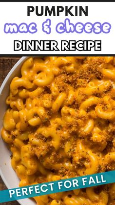 Indulge in this creamy, comforting pumpkin mac and cheese that’s perfect for cozy nights at home. Made with rich pumpkin flavor and warm spices, it's a family favorite that even kids will love. This pumpkin mac and cheese recipe is a must-try for your next fall dinner!