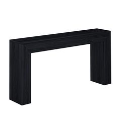 an image of a black table on a white background