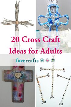 cross craft ideas for adults to make with paper machs and other things that are handmade