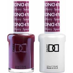 DND Duo - #478 Spiced Berry / Soak-Off Gel Polish 0.5 oz. + Nail Lacquer 0.5 oz. Dnd Spiced Berry, Bangs 2024, Spa Prices, 2024 Nails, Nail Services, Nail Technician, Gel Manicure, Professional Nails