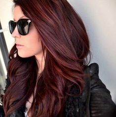 30 Ideas Hair Color Purple Tint Deep Highlights, Dark Red Brown Hair Color, Plum Balayage, Dark Red Hair With Brown, Red Brown Hair Color, Hair Burgundy, Side Braids, Burgundy Background, Instagram Hairstyles