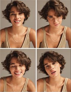 Short Thick Hairstyle, Super Short Wavy Hair, Lob Hairstyle, Short Wavy, Penteado Cabelo Curto, Short Hair Haircuts, Hair Reference, Cut My Hair