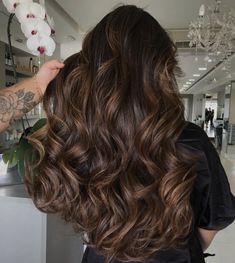 Hair Color For Beige Skin Tone, Honey Brown Balayage, Balayage Ideas, Hair Inspiration Long