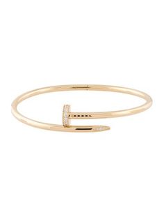 From the Juste un Clou Collection18K Yellow GoldDesigner Size 20Includes Designer Box & Certificate of Authenticity Juste Un Clou Bracelet, Certificate Of Authenticity, Cartier, Bangle Bracelets, Jewelry Bracelets, Bangles, Bracelet, Yellow, Jewellery Bracelets