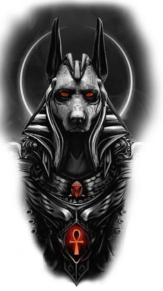 an image of a demon with red eyes and horns on it's head, in front of a white background