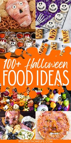 halloween food ideas with the title overlay