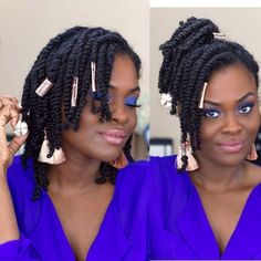 60 Beautiful Two-Strand Twists Protective Styles on Natural Hair for 2024 Winter - Coils and Glory Medium Two Strand Twists, Twists Protective Styles, Styles On Natural Hair, Mini Twists Natural Hair, Two Strand Twists, Short Hair Lengths, Natural Afro Hairstyles