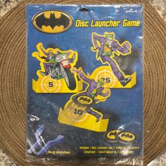 the batman sticker game is in its package