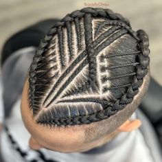 Cornrow Hairstyles For Men Design, Men Braids Hairstyles Full Head, S Cornrows, Mens Braids Hairstyles Cornrows, Man Bun Braids, Men Braids Hairstyles, Wavy Hair Hairstyles, Boy Braid Styles, Design Braids