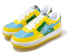 Bape Characters, Kawaii Shoes, Stylish Glasses, Hype Shoes, Trendy Sneakers, Sneakers Men Fashion