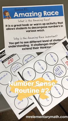 the number sense routine for rounding to 20 is shown in three different ways, including one with