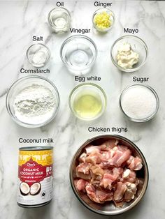 the ingredients to make this dish are shown