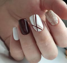 Fall Wedding Nails, Bridal Nail Art, Square Nail Designs, Nail Art Wedding, Gel Nail Designs, Bridal Nails, Classy Nails, Fall Nail, Square Nails