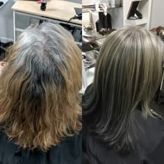 Gray Coverage For Dark Hair, Greyish Blonde Hair, Hair Dye Brush, Grey Hair Journey, Gray Hair Highlights, Gorgeous Gray Hair, Blending Gray Hair